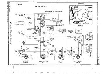 Delco R1218 schematic circuit diagram